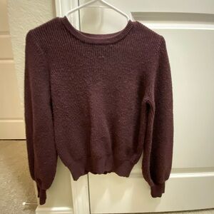 Women's Burgundy Sweater